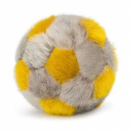 Bl�d H�ndbold i S�lskind - Gul/Natur