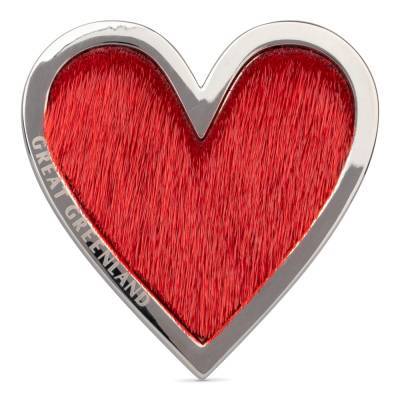 Hjerte Magnet - R�dt