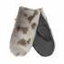 Aput Luffer m. L�der, Natur Harps�l - Str. XS